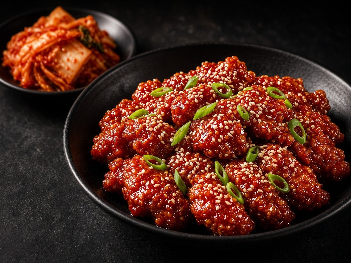 Crispy fried chicken