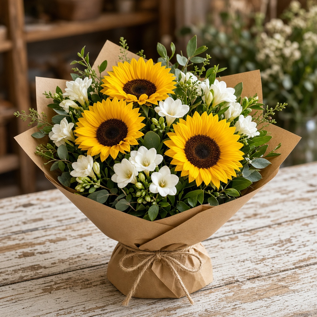 Sunflower bouquet
